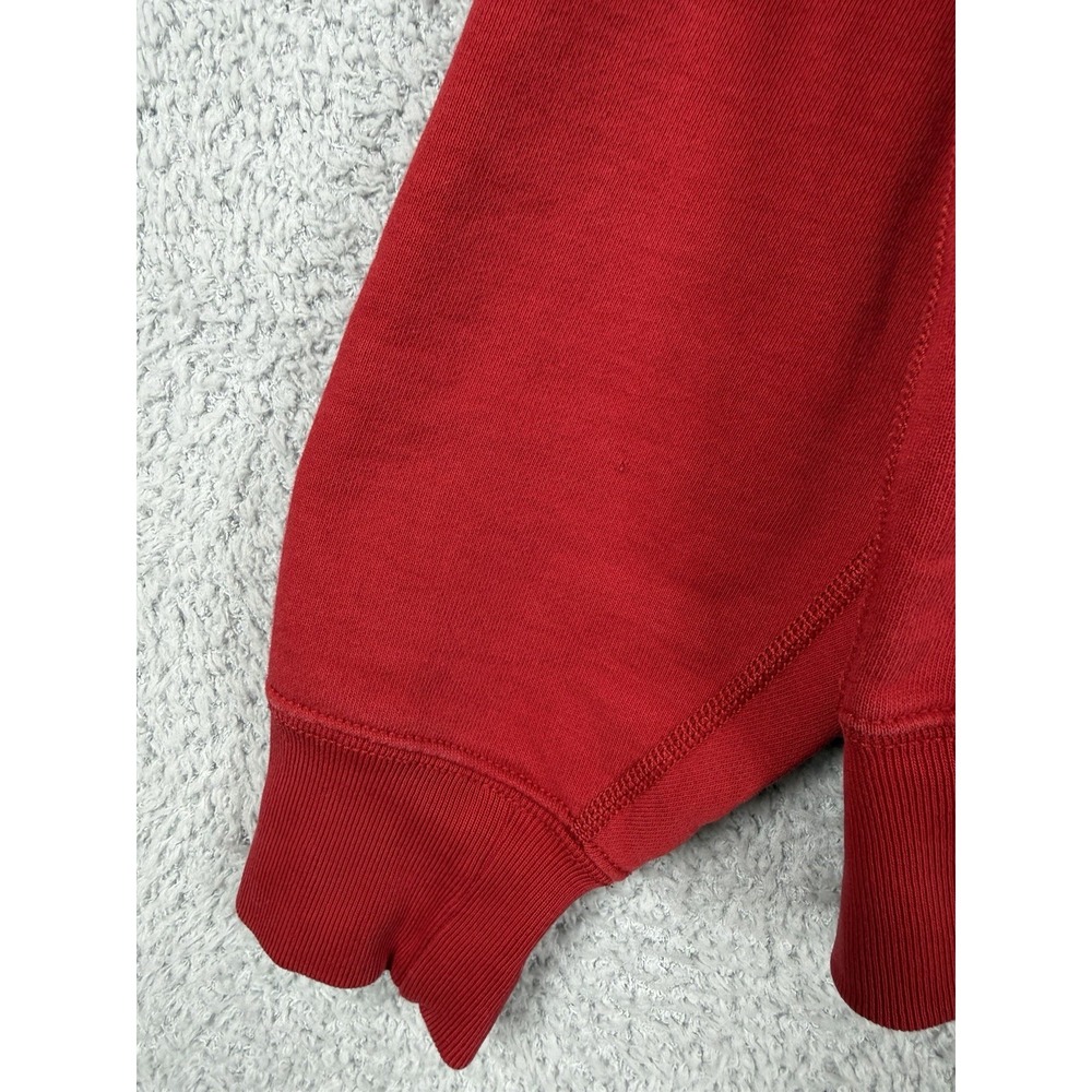 Polo Ralph Lauren Red Drawstring Hoodie Pullover Sweatshirt‎ Mens Size L - Picture 5 of 12